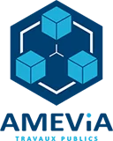 Amevia Tp Travaux Publics Pace Logo